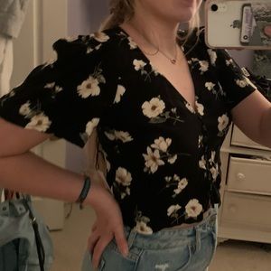 Cropped shirt from forever 21